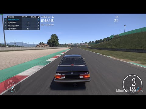 Forza Motorsport 1986 BMW M635CSI Mugello Circuit Gameplay PC [4K UHD 60FPS]