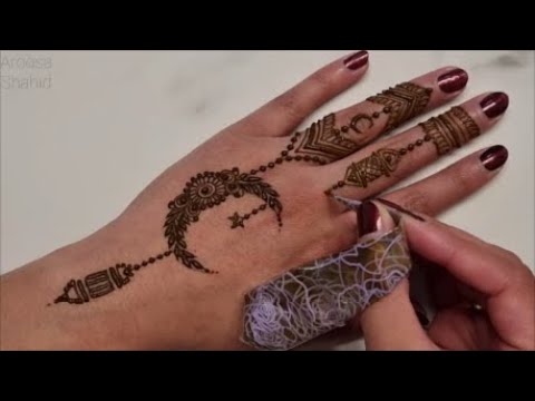 Ramadan inspired henna design