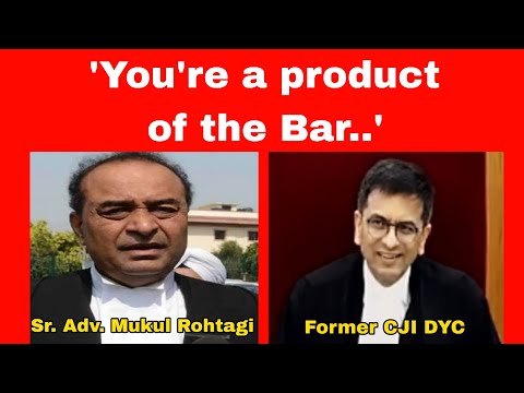 Sr. Advocate Mukul Rohtagi to Former CJI DY Chandrachud