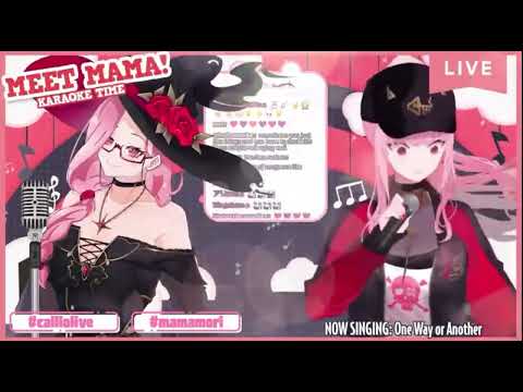 One Way or Another - Cover by Calliope Mori & Mama Mori - HololiveEN - (01/05/22)