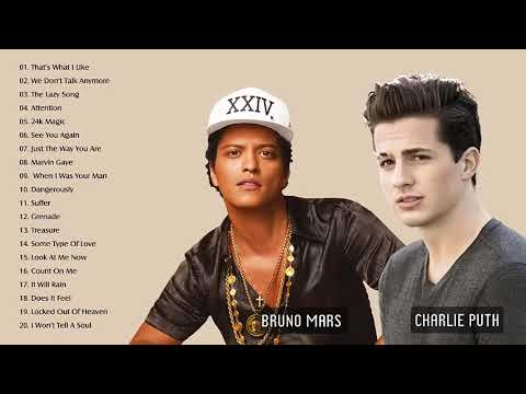 Bruno Mars, Charlie Puth, Ed Sheeran Greatest Hits Full Album - Best Songs Of All Time