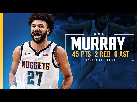 Jamal Murray EXPLODES For 45 POINTS vs. Mavs 🏹 | 1/14/25 Full Game Highlights   📺