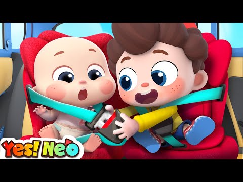 Buckle Up Song | Safety Rules for Kids | Cars Safety Song | Nursery Rhymes & Kids Songs | Yes! Neo