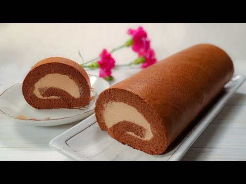 Chocolate Swiss Roll Cake Recipe