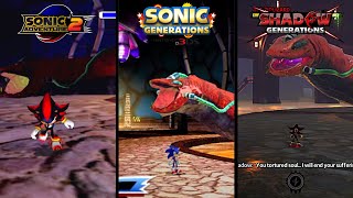 The Biolizard Boss - Sonic Adventure 2 Vs Sonic Generations (3DS) Vs Shadow Generations