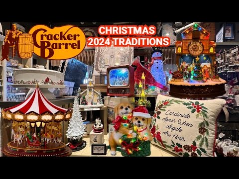 Cracker Barrel NEW 2024 Christmas Traditions Decor Store Walkthrough