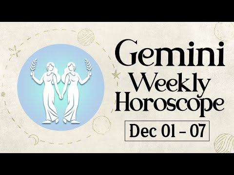 Gemini Weekly Horoscope: December 01 to 07, 2024