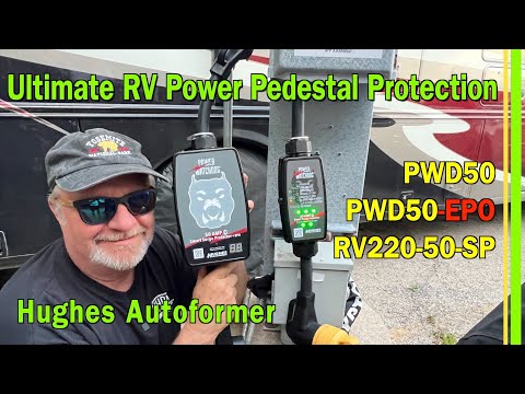 ULTIMATE RV SURGE PROTECTION Electrical Management System & Hughes Autoformer Voltage Boosting-EP277