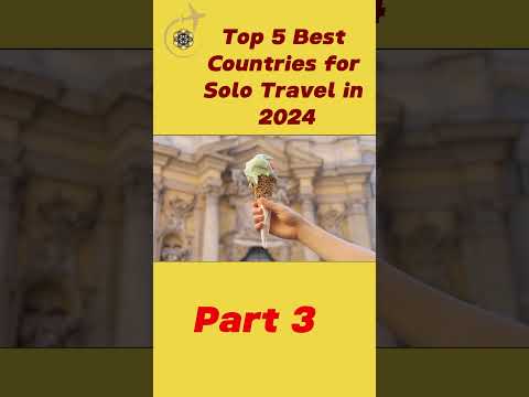 Top 5 Best Countries for Solo Travel in 2024 | part 2 #travelling