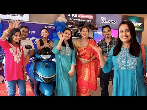 Met so many YouTubers for the new TVS scooty launch event | #TVS #ntorqxp #jupiter110