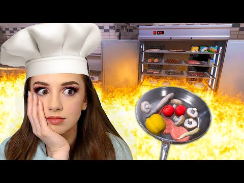 I WAS ON MASTERCHEF and accidentally set the kitchen on fire | Cooking Simulator