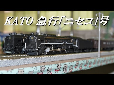 KATOの 急行「ニセコ」試運転＆室内灯点検