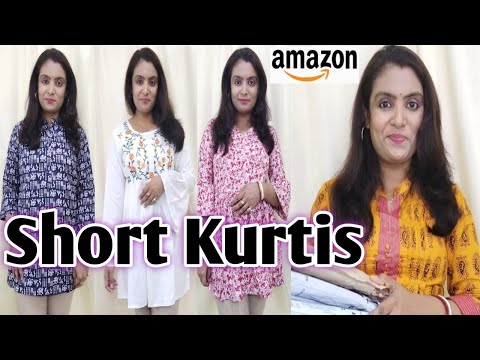 AMAZON SUMMER KURTI HAUL | SUMMER SHORT KURTI HAUL | AFFORDABLE KURTI HAUL | GROWING SILENTLY