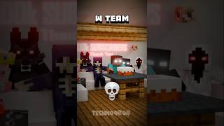 W Team Moment 💀| Minecraft Animation #sigma #minecraft #animation #herobrine #shorts #dream #mrbeast