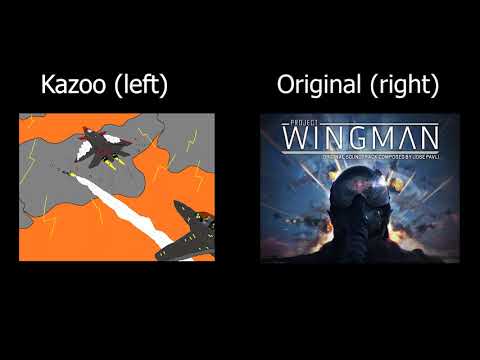 project wingman's King but the original and the kazoo cover play in sync