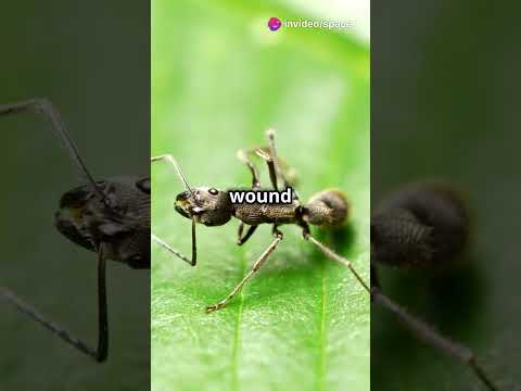 Ant Paramedics, Amazing Medical Skill #youtubeshorts #facts #educational #learning #wildlife #nature