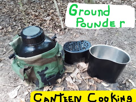 “Ground Pounder: Mastering Canteen Cup Cooking - camp taters and heat regulation