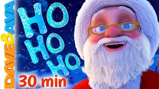 🎅🏻 Santa Claus and More Christmas Songs for Kids | Nursery Rhymes by Dave and Ava 🎅🏻