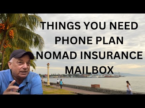 Mail Tips, Nomad Insurance, Phone Plans, Bank-free Living!