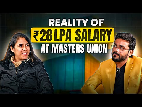 The Reality of ₹28 LPA Average Salary at Masters' Union Gurgaon in 2024 placements ft. Mahak Garg