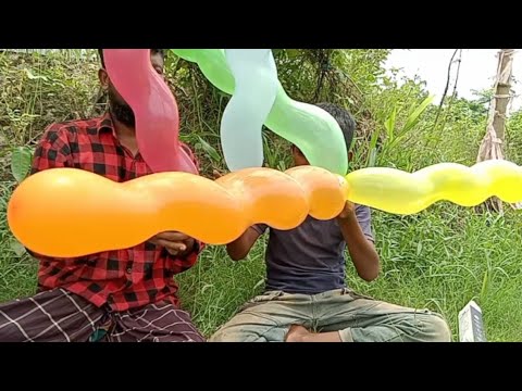 Kids have fun with rocket balloons। kids episode-1