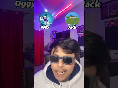 Oggy💙 vs Jack💚 #oggy #jack #oggyandthecockroaches #comparison #vs #vs