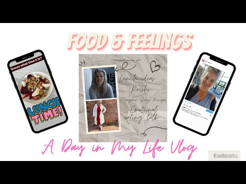 INSIGHT VLOG: Food & Feelings 🧚‍♀️ Reishi, lunches, pumpkin soup recipe, emotional eating & Vegamour