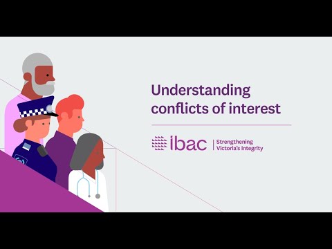 Understanding conflicts of interest