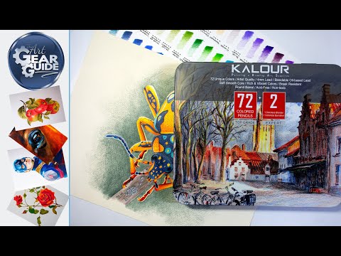 Kalour Colored Pencil Review, Can They Do What It Says On The Tin?