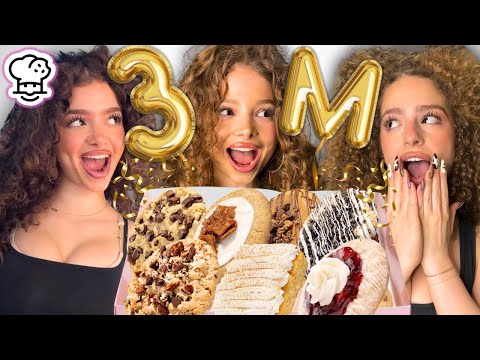 Kalogeras Sisters TRY CRUMBL COOKIES pt 2!