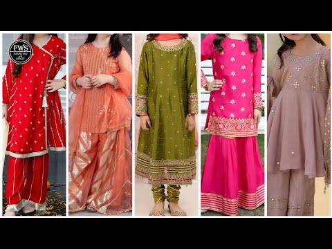 Dress Designs For Little Girls 2024| Bachiyon Ke Kapde Ke Design| Girls Klye Fancy Eid Dress Designs