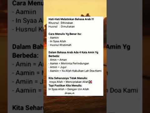 Hati Hati dalam melatinkan Bahasa Arab #shorts #quran #quranquotes #bahasaarab #quotes