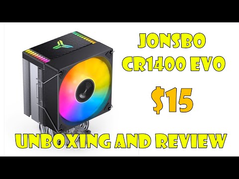 Jonsbo CR-1400 EVO Review, $15 CPU Cooler!