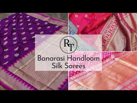 Handloom Banarasi Silk SareesExquisite Collection of pure banarasi silk sarees