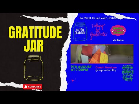 Are You Bringing Your Gratitude Jar?