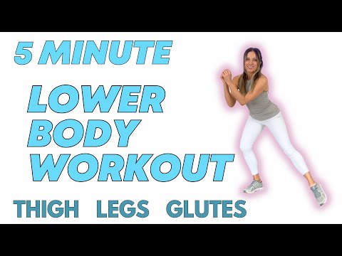 5-Minute Standing Leg Workout for Toned Glutes and Thighs