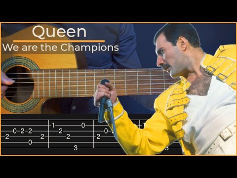 We are the Champions - Queen (Simple Guitar Tab)