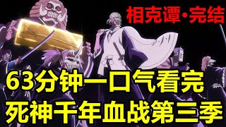 63分鐘看完【死神·千年血戰·相剋譚】第三季01~14全集完整版