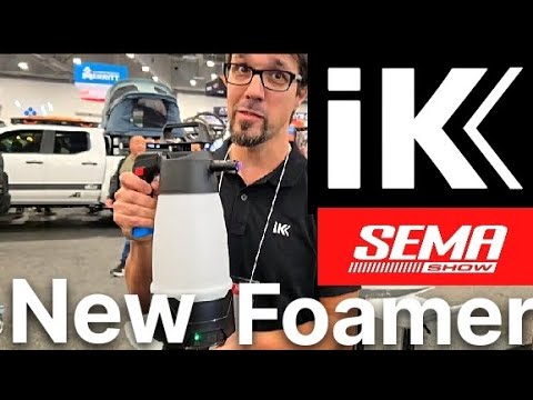 First look at IKs battery foamer at SEMA 2024 LAS VEGAS