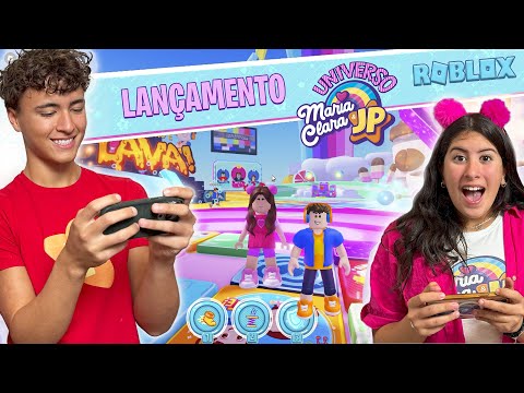 Maria Clara e JP lançam o seu novo jogo no ROBLOX - Convite para Live