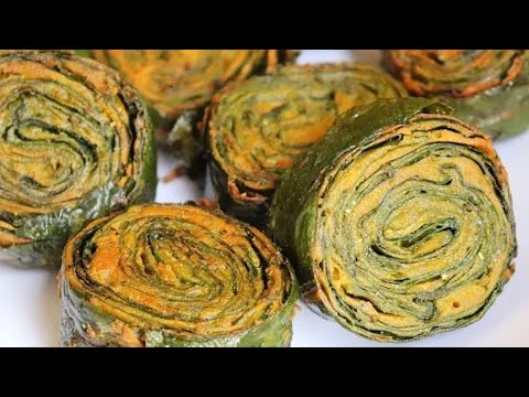 Arbi Ke Patod | Alu Vadi Recipe | Patra with Surprise Chutney | Step by Step Aloo Vadi | Patrode