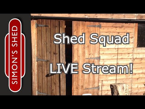 Shed Squad Live #7! Re-play of a live stream from the shed.Simons Shed