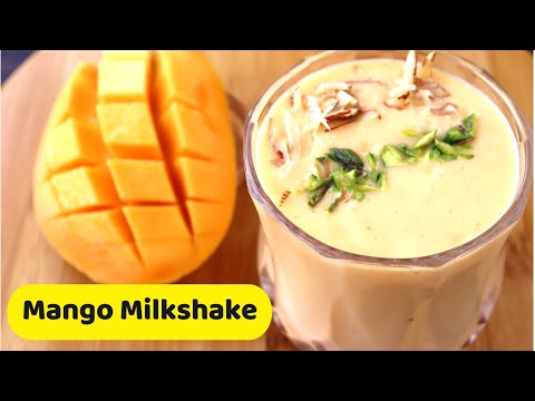 #Shorts #YouTube Shorts ||Thick & Tasty Mango Milkshake || Mango Smoothie