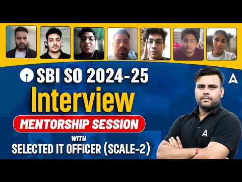 SBI SO 2024-25 | Interview Mentorship Session with Selected IT Officers | By Vivek Pandey 🌟💻