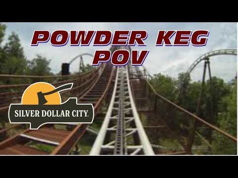 Powder Keg POV Roller Coaster At Sillver Dollar City