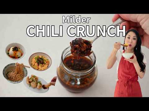 How to make CHILI CRUNCH: Mild version | Perfect for Summer Dishes! (Momofuku Copycat!) Chili Crisp