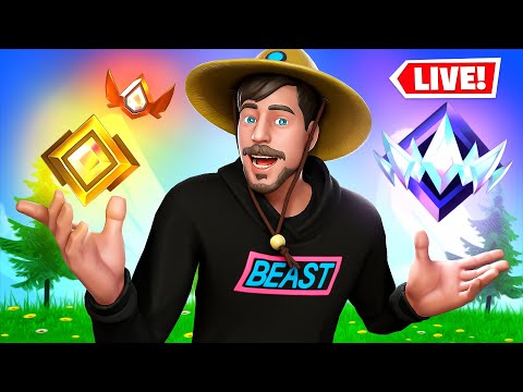 🔴 Road To Unreal - Zero Builds - Fortnite Ranked LIVE