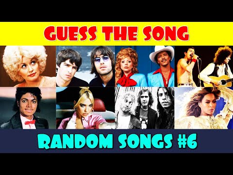 Guess the 50 Random Songs (Part 6) | Music Quiz