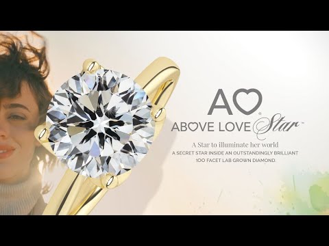 Above Love Star 100 Facet Lab Grown Diamond Collection