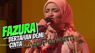 Nur Fazura - Bertahan Demi Cinta Live Perform Indonesia